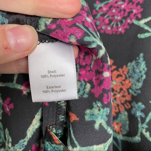 LIKELY Night Garden Wren Wrap Top Size XS - Picture 9 of 11